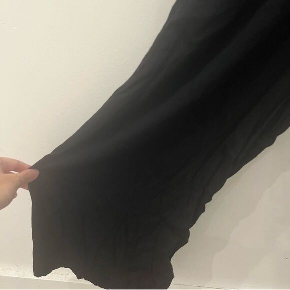 Reformation Black Mayer Jumpsuit Straight Leg size 4 - Picture 7 of 7